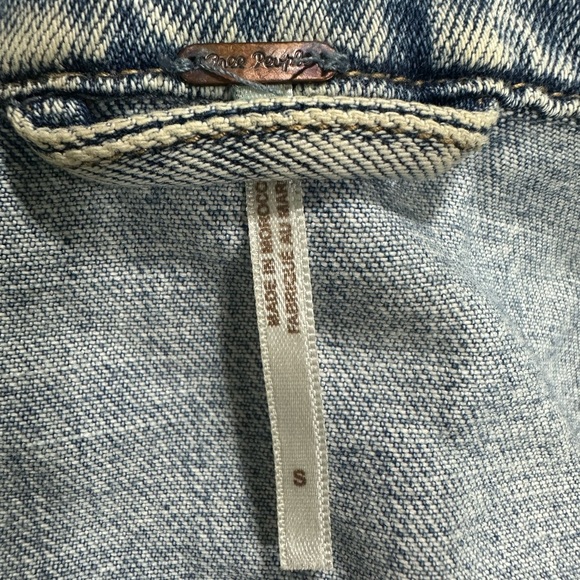 Free People Women's Rumors Denim Jacket - Picture 5 of 10